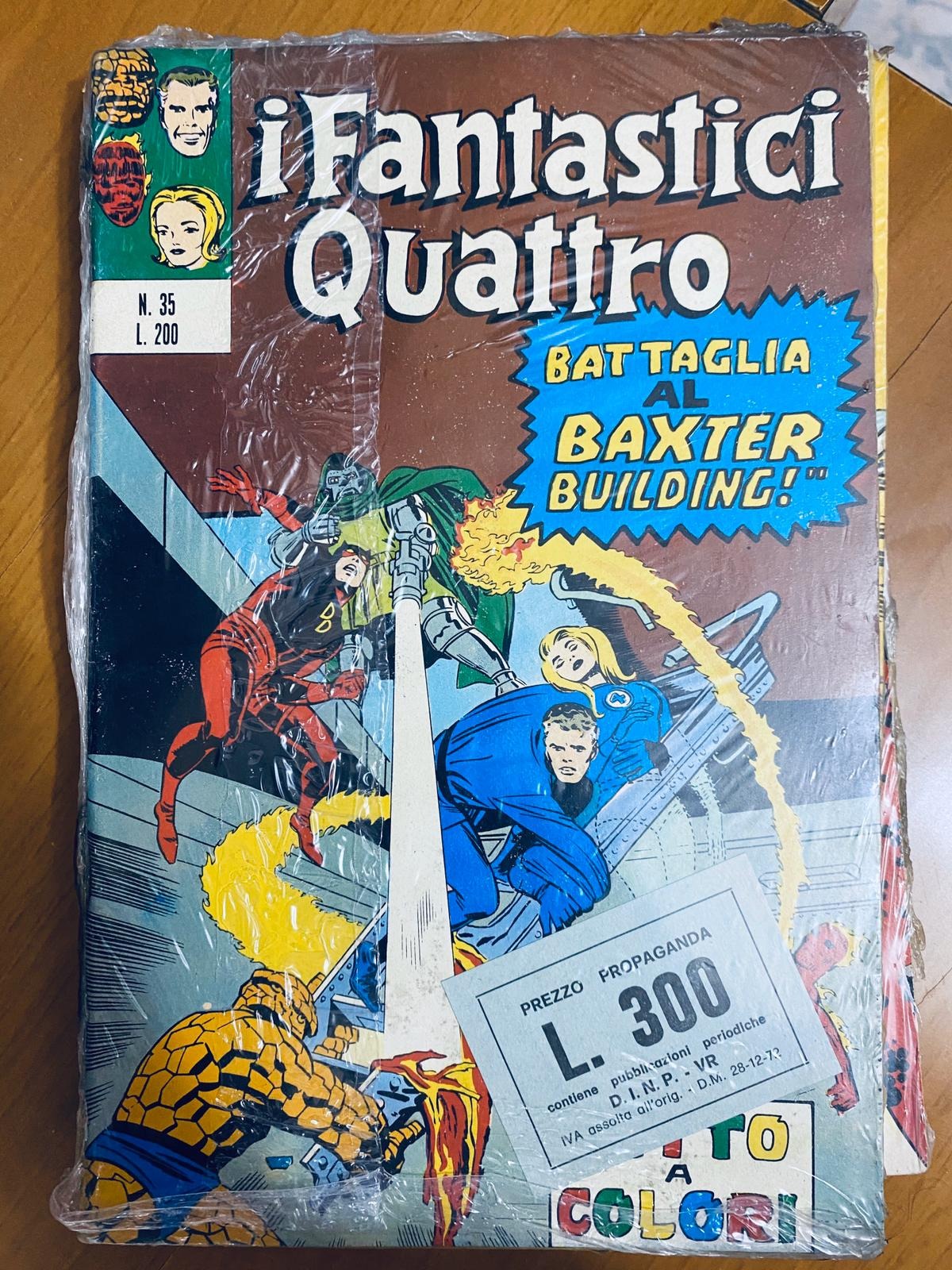 I FANTASTICI QUATTRO #35 BATTAGLIA AL BAXTER BUILDING!