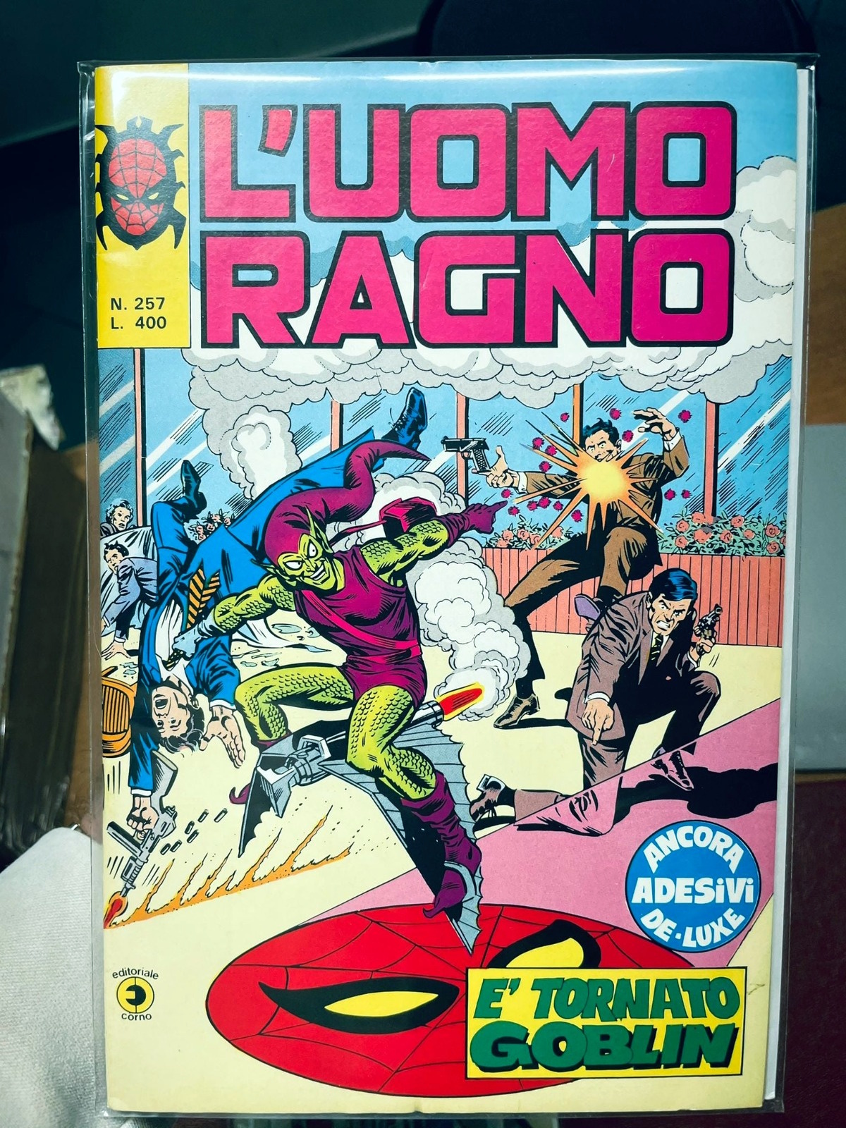 L'UOMO RAGNO #257 E' TORNATO GOBLIN