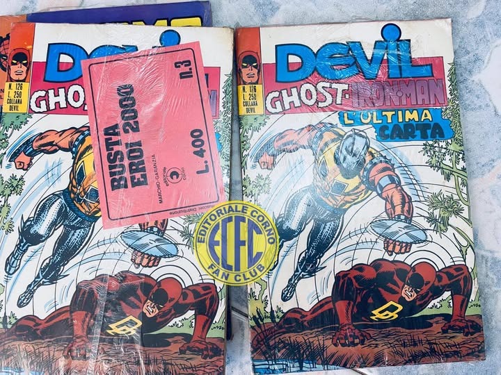 DEVIL GHOST IRON MAN #126 L'ULTIMA CARTA