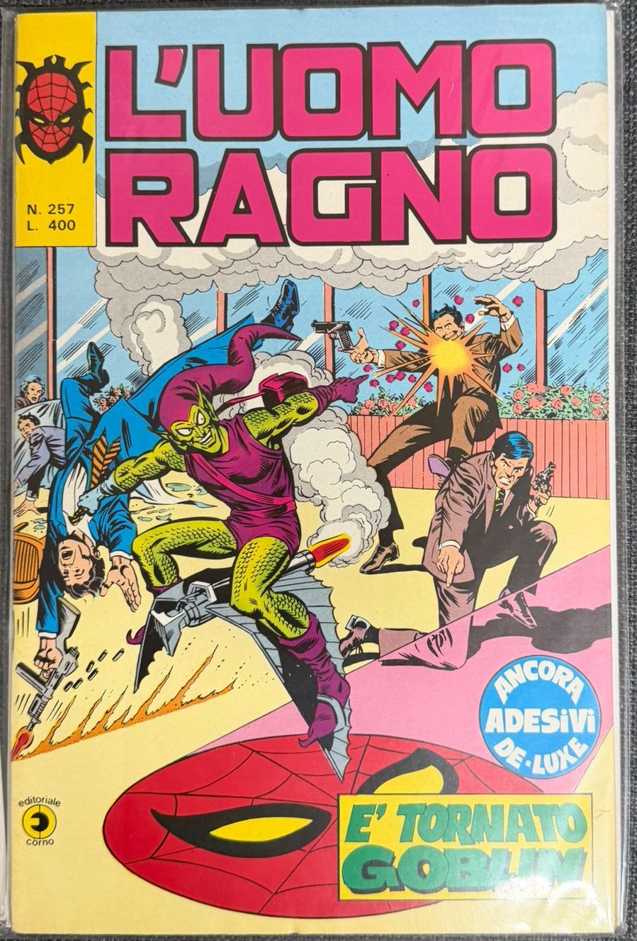 L'UOMO RAGNO #257 E' TORNATO GOBLIN!